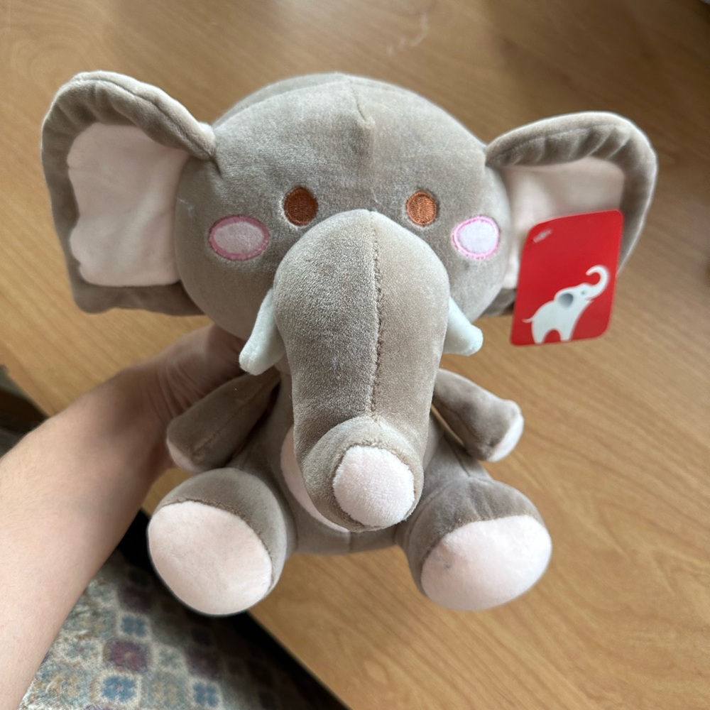 Brown Stuffed Elephant
